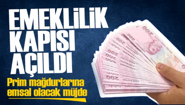 SGK'dan müjde Prim mağdurları için emeklilik kapısı açıldı