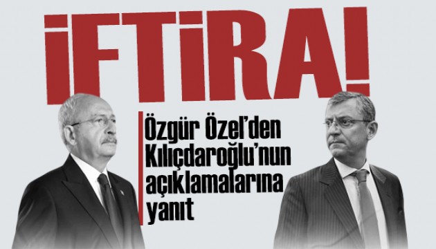 Özgür Özel'den kurultay yanıtı: Bu tuzağa düşmemek lazım