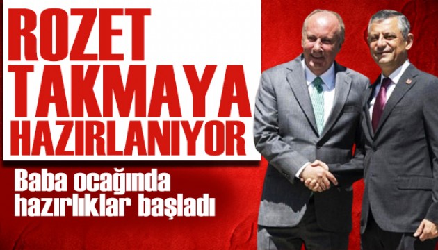 Muharrem İnce CHP rozetini takmaya hazırlanıyor