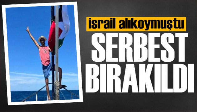 İsrail alıkoymuştu! Türk aktivist serbest bırakıldı