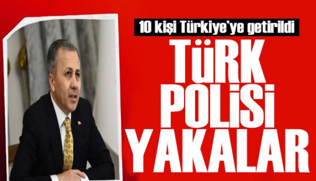 Bakan Yerlikaya duyurdu: Kırmızı bültenle aranıyorlardı! Yakalandılar