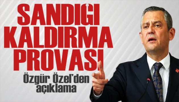 Özgür Özel'den dikkat çeken açıklama: Herkes tarihteki  yerini alacak