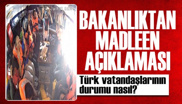 Bakanlıktan 'Madleen' açıklaması: Türk vatandaşlarının durumu nasıl?