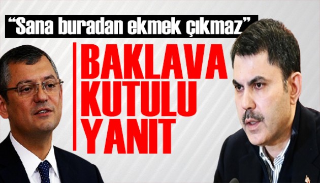 Bakan Kurum'dan Özgür Özel'e sert yanıt: Topladığınız paraların hesabını verin