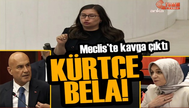 DEM Partili Burcugül Çubuk, Meclis'te Kürtçe bela okudu! Tepki yağdı