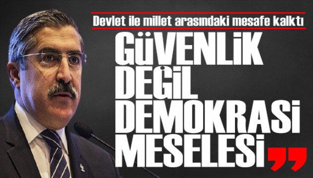 AK Partili Hüseyin Yayman'dan Terörsüz Türkiye mesajı: Demokrasi meselesi!