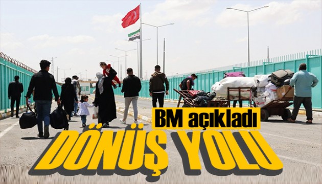 Suriyeliler dönüş yolunda! BM açıkladı: Kaç Suriyeli ülkesine döndü?