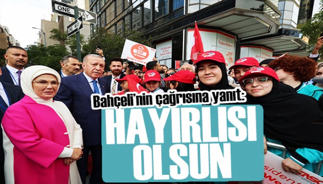 Erdoğan'a 'TRÇ' soruldu: Hayırlısı olsun!