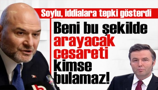 Süleyman Soylu'dan 'Mehmet Akif Ersoy' iddiasına tepki: Bu cesareti kimse bulamaz!