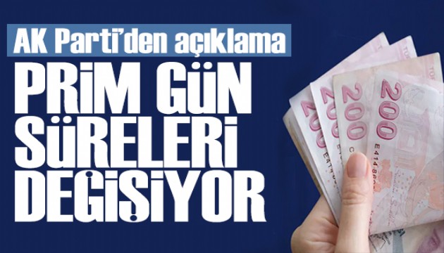 AK Parti'den açıklama: SGK, Bağkur prim gün süreleri değişiyor