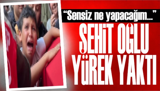 Orman şehidi Eyüp Dereli'nin oğlu yürek burktu!