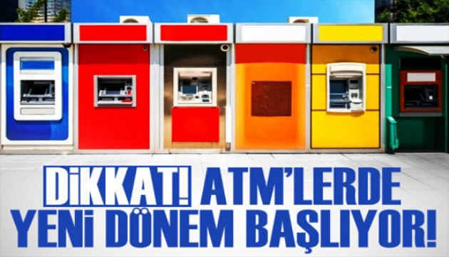 ATM'lerde yeni şifre dönemi: Tekrar kullanılmasına izin verilmeyecek