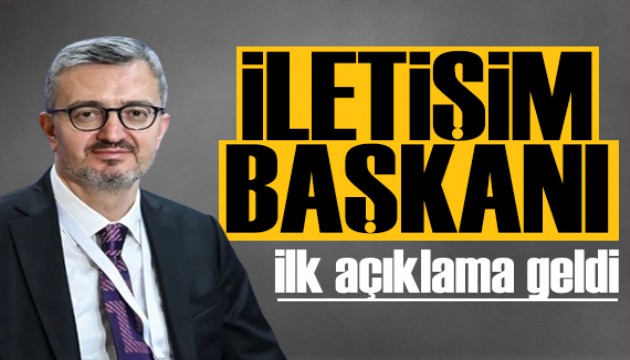 İletişim Başkanlığı görevini Burhanettin Duran teslim aldı
