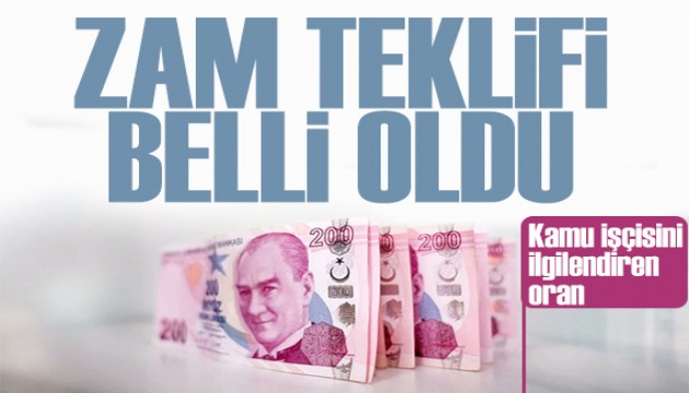 Kamu işçisini ilgilendiren oran! Son zam teklifi belli oldu