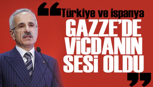Bakan Uraloğlu: Türkiye ve İspanya kararlı bir duruş sergiliyor