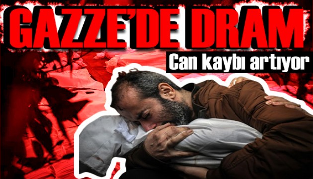 Gazze'deki Sağlık Bakanlığı duyurdu: Can kaybı artıyor
