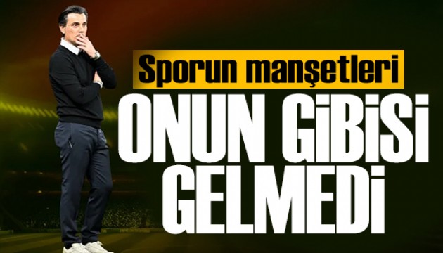 Vincenzo Montella gibisi gelmedi! Spor basını bugün ne yazdı? (6 Eylül)