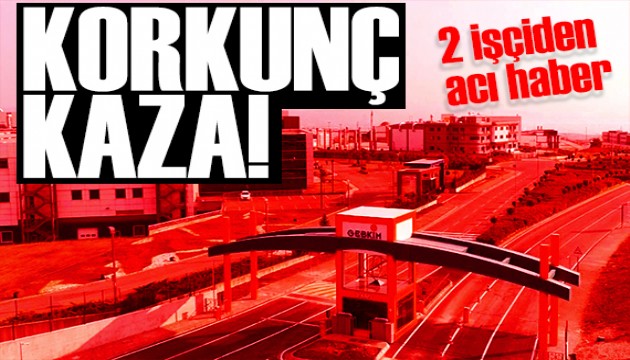 Vali acı haberi duyurdu: Kimya fabrikasında korkunç kaza!