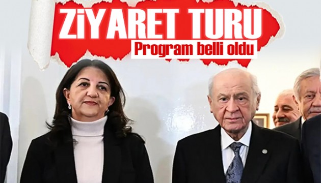 DEM heyetinden MHP'ye bir ziyaret daha! Tarih belli oldu