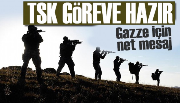 Gazze'de ateşkes! MSB'den açıklama: TSK her türlü göreve hazır