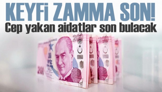 Hükümet düğmeye bastı! Cep yakan aidatlar son bulacak