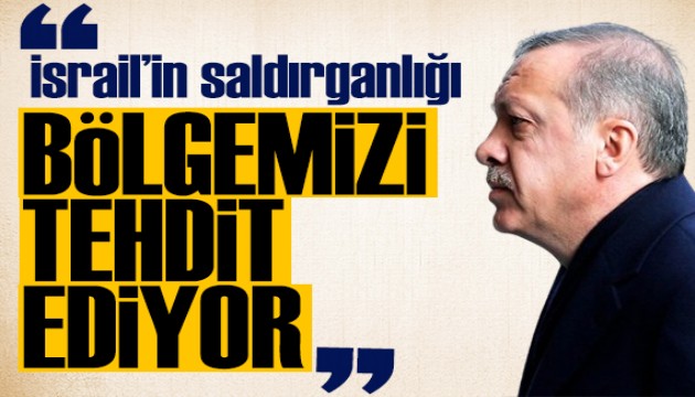 Erdoğan'dan Azerbaycan'da Filistin mesajı: Sessiz kalamayız