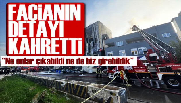 Kocaeli'de depo yangını: Facianın her bir detayı kahretti!