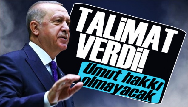 Erdoğan talimatı verdi: Kişiye özel düzenleme olmaz