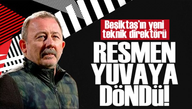Beşiktaş'ın yeni teknik direktörü: Sergen Yalçın yuvasında