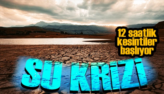 Bursa'da kuraklık krizi! Su kesintileri başlıyor
