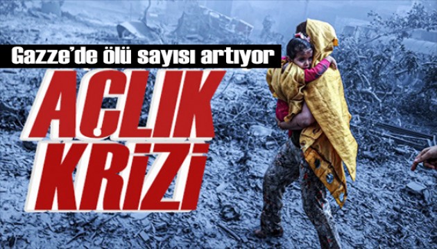 Gazze'de açlık krizi! Sokakları ölüm kokusu sardı
