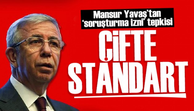 Mansur Yavaş'tan 'konser soruşturması' tepkisi: Çifte standart!