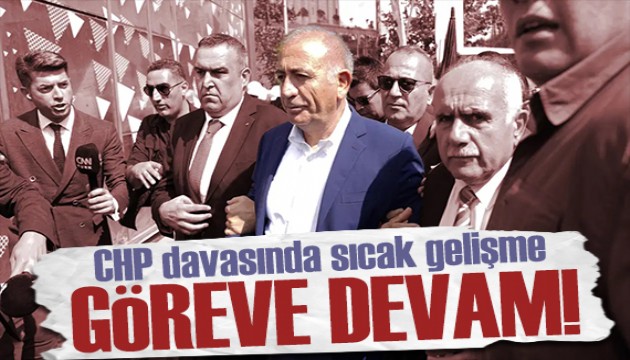 CHP için kritik karar! Gürsel Tekin göreve devam edecek