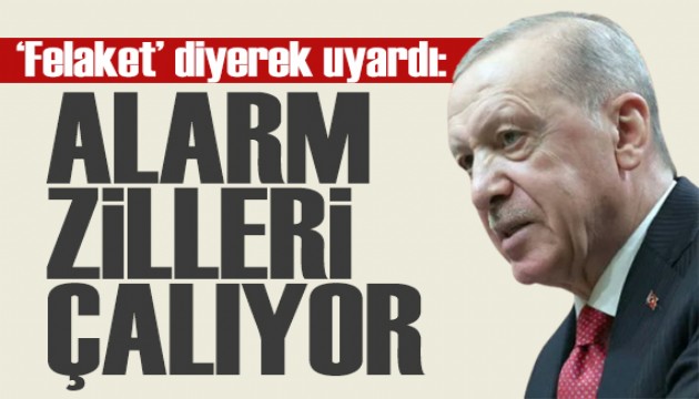 Cumhurbaşkanı Erdoğan 'Felaket' diyerek açıkladı: Nüfus artış oranımız azalıyor