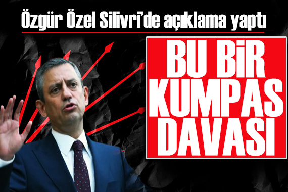 Özgür Özel: Tayyip Erdoğan rakibini yok etmeye çalışıyor