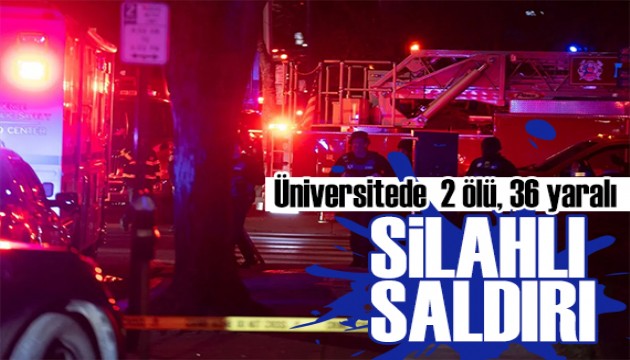 ABD'de de üniversitede silahlı saldırı