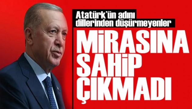 Cumhurbaşkanı Erdoğan: İstanbul'un başına gelenler iş yapmadı