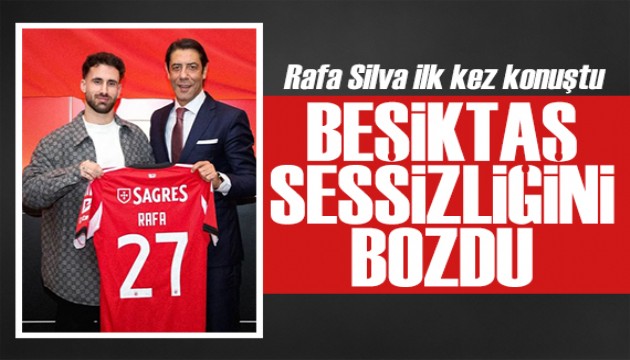 Rafa Silva'dan Beşiktaş açıklaması: Eve dönmek istiyordum