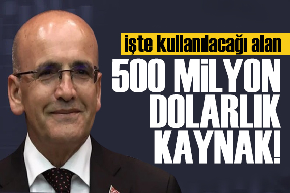 Türkiye'ye 500 milyon dolarlık kaynak!