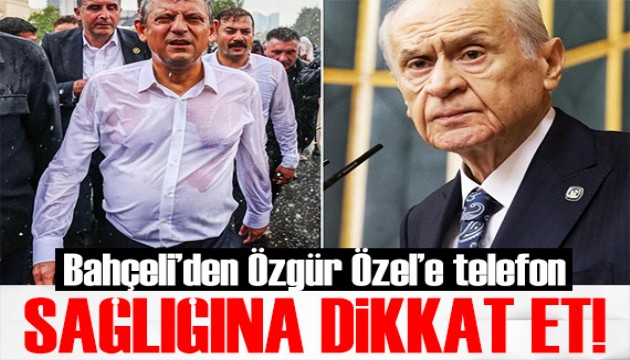 Bahçeli'den Özgür Özel'e telefon: Hiç durmuyorsun!
