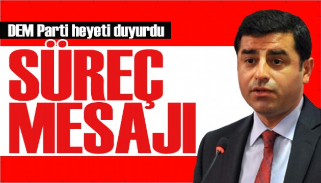 Demirtaş'tan 'süreç' mesajı: Destek olacağız