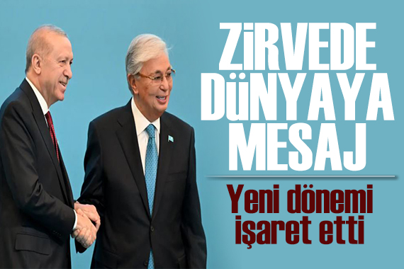 Erdoğan yeni dönemi işaret etti! Türk dünyası mesajı