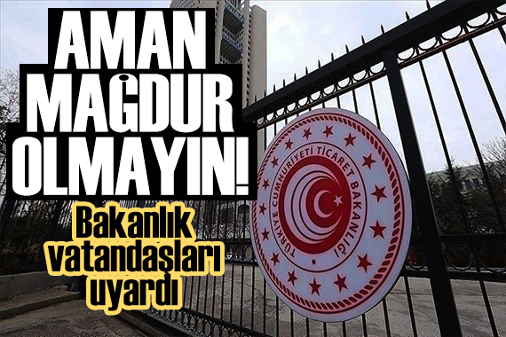 Ticaret Bakanlığı'ndan yetkili servis uyarısı: Mağdur olmayın!