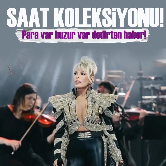 Ajda Pekkan'ın lüks saat koleksiyonu!