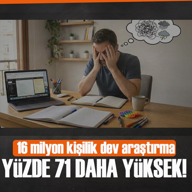 16 milyon kişilik dev araştırma: DEHB olanlarda ölüm riski %71 daha yüksek!