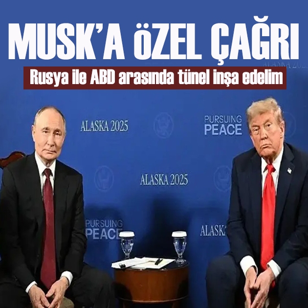 Putin’in özel temsilcisi Musk’ın şirketini Rusya ile ABD arasında tünel inşa etmeye çağırdı
