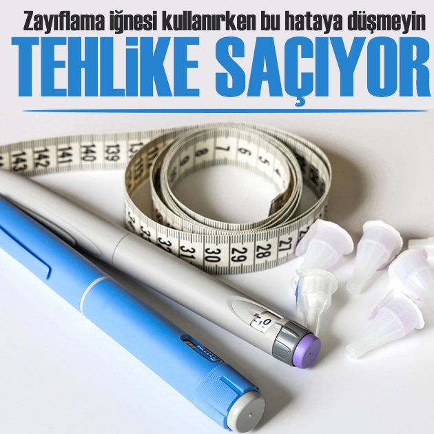 Zayıflama iğnesi kullanırken bu hataya sakın düşmeyin! Uzman doktor uyardı