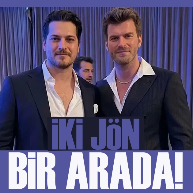 Çağatay Ulusoy ve Kıvanç Tatlıtuğ yıllar sonra aynı karede!