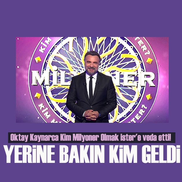 Oktay Kaynarca Kim Milyoner Olmak İster'e veda etti! Yerine bakın kim geldi