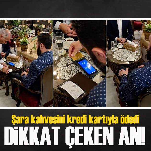 Ahmed Şara, hesabı kredi kartıyla ödedi: Suriye için tarihi adım